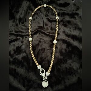 Judith Ripka 20” Leather Necklace